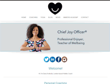 Tablet Screenshot of chiefjoyofficer.com